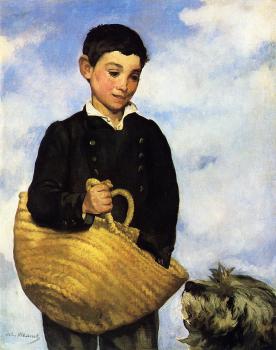 愛德華 馬奈 Boy with Dog 愛德華 馬奈 Boy with Dog